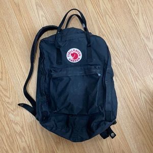 Fjallraven Kanken Black Backpack